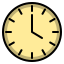 external clock-essential-color-line-others-phat-plus icon