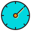 external clock-mobile-function-color-line-others-phat-plus icon