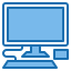 external computer-skills-blue-others-phat-plus icon