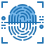 external fingerprint-biometric-blue-others-phat-plus-2 icon