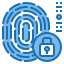 external fingerprint-biometric-blue-others-phat-plus icon