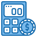 external accounting-calculator-tools-blue-others-phat-plus-5 icon