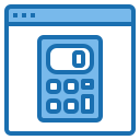 external accounting-calculator-tools-blue-others-phat-plus-6 icon