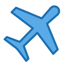 external aeroplane-airport-blue-others-phat-plus icon