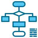 external analysis-charts-diagrams-blue-others-phat-plus-4 icon