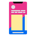 external application-smartphone-flat-others-phat-plus-7 icon