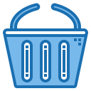 external basket-commerce-blue-others-phat-plus icon