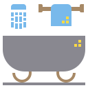 external bathtub-household-appliances-flat-others-phat-plus icon