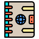 external book-travel-tools-color-line-others-phat-plus icon