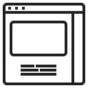 external browser-website-user-interface-outline-others-phat-plus-3 icon