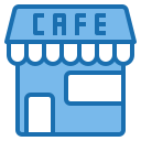 external business-coffee-shop-blue-others-phat-plus icon