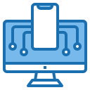 external business-digital-leaning-blue-others-phat-plus-4 icon