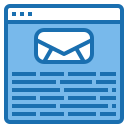 external business-email-blue-others-phat-plus-2 icon