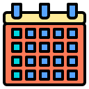 external calendar-gym-color-line-others-phat-plus icon