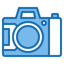 external cameraman-skills-blue-others-phat-plus-2 icon
