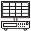 external channel-cctv-outline-others-phat-plus icon