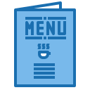 external checklist-coffee-shop-blue-others-phat-plus icon