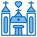 external church-romance-blue-others-phat-plus icon