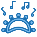 external classroom-music-blue-others-phat-plus-5 icon