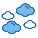 external cloud-weather-blue-others-phat-plus icon
