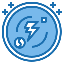 external connection-electricity-blue-others-phat-plus-2 icon