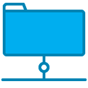 external data-computer-networks-and-database-blue-others-phat-plus-4 icon