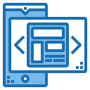 external design-web-design-and-development-blue-others-phat-plus-3 icon