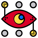 external eye-emergency-rescue-color-line-others-phat-plus icon