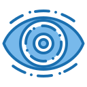 external eye-medical-and-hospital-blue-others-phat-plus icon
