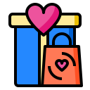 external gift-love-party-color-line-others-phat-plus icon