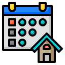 external home-calendardate-color-line-others-phat-plus icon