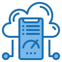 external information-cloud-system-blue-others-phat-plus-2 icon