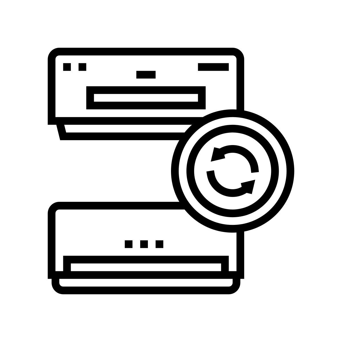 air conditioning replacement icon