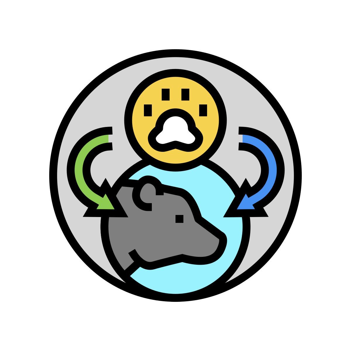 icône population animale