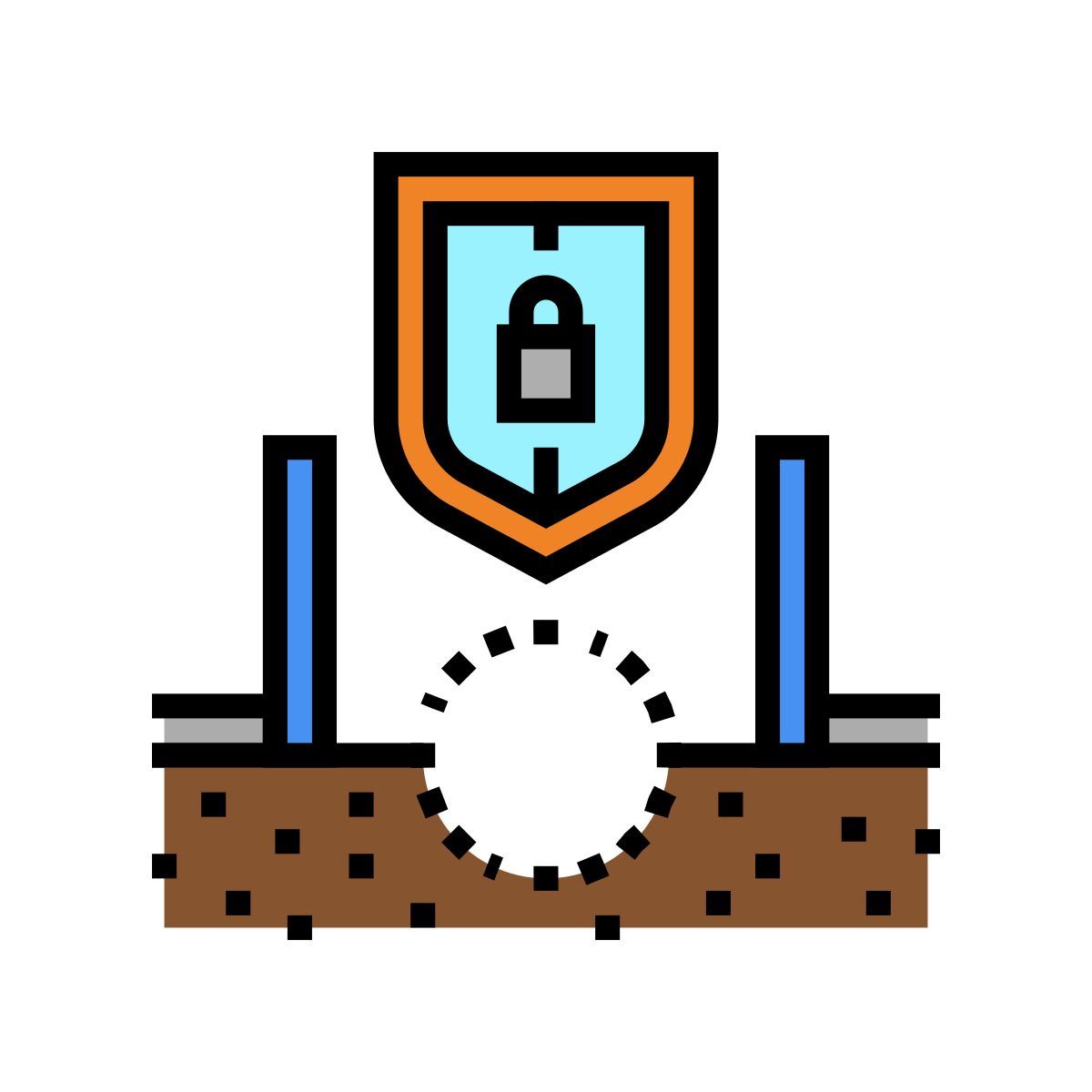 anti corrosion protection icon