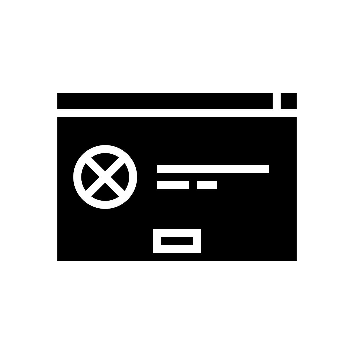 application error icon