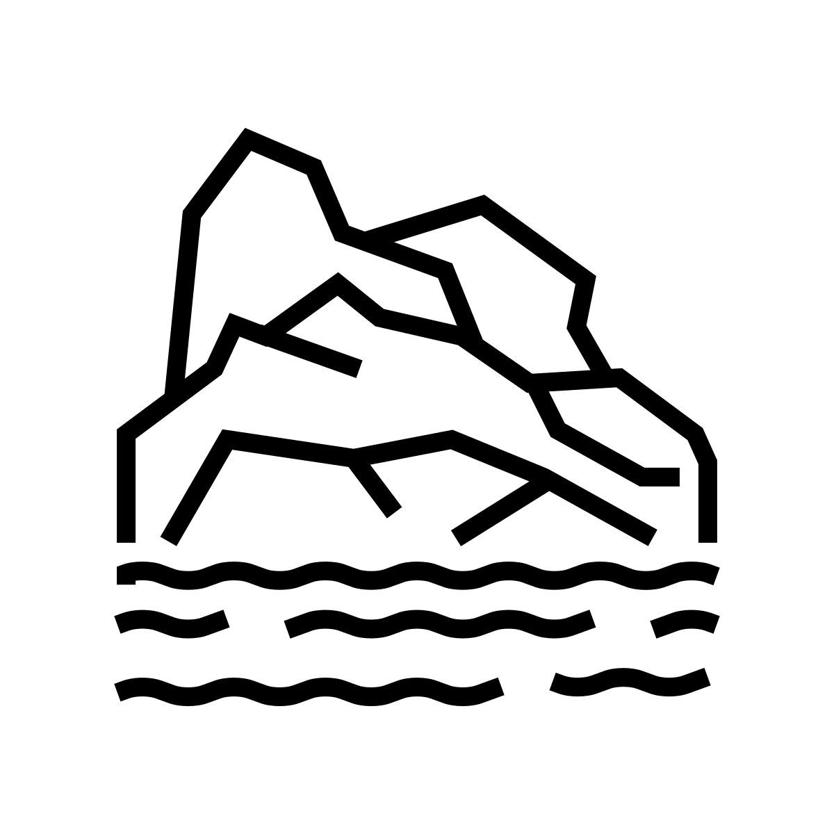 arktisches land icon
