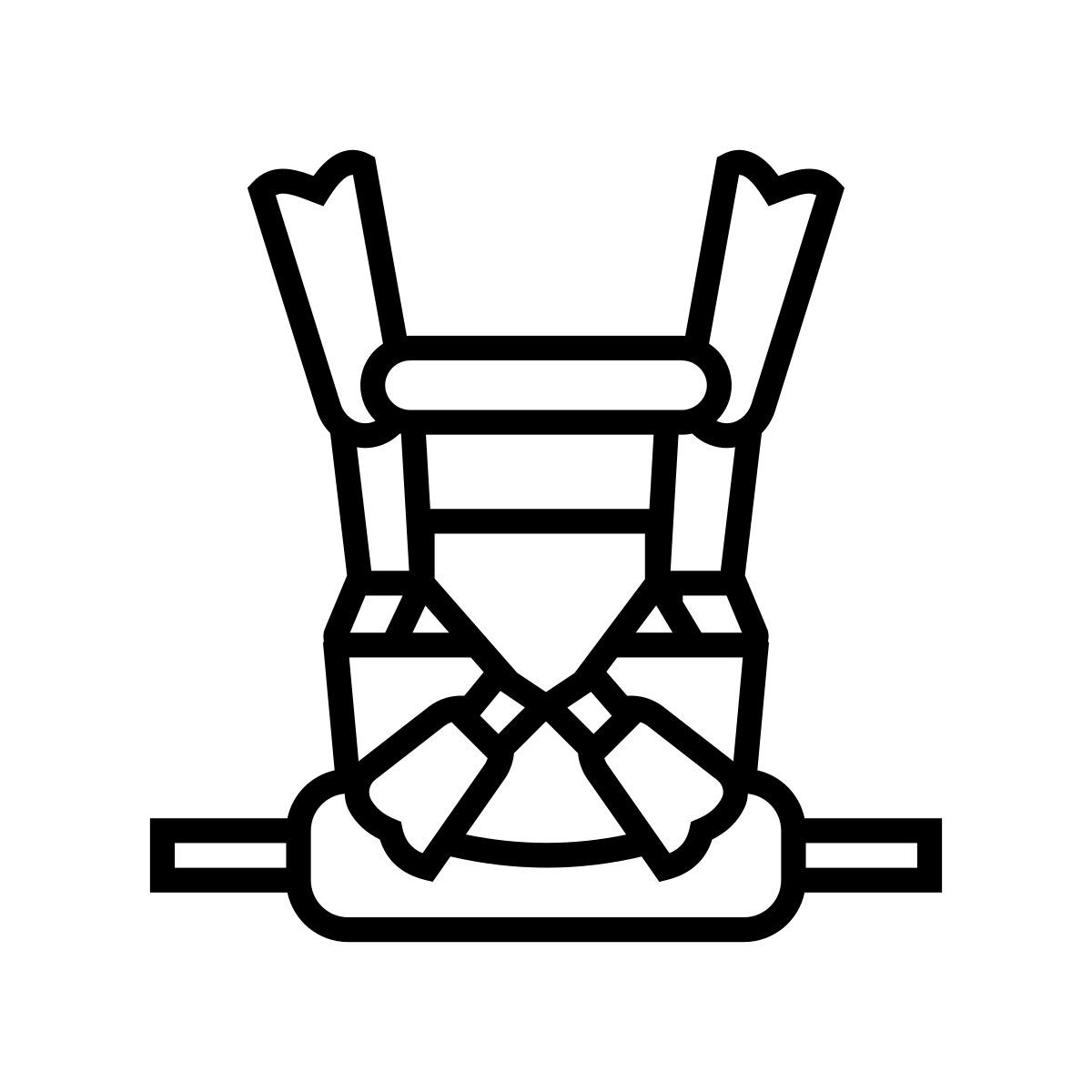 baby carrier icon