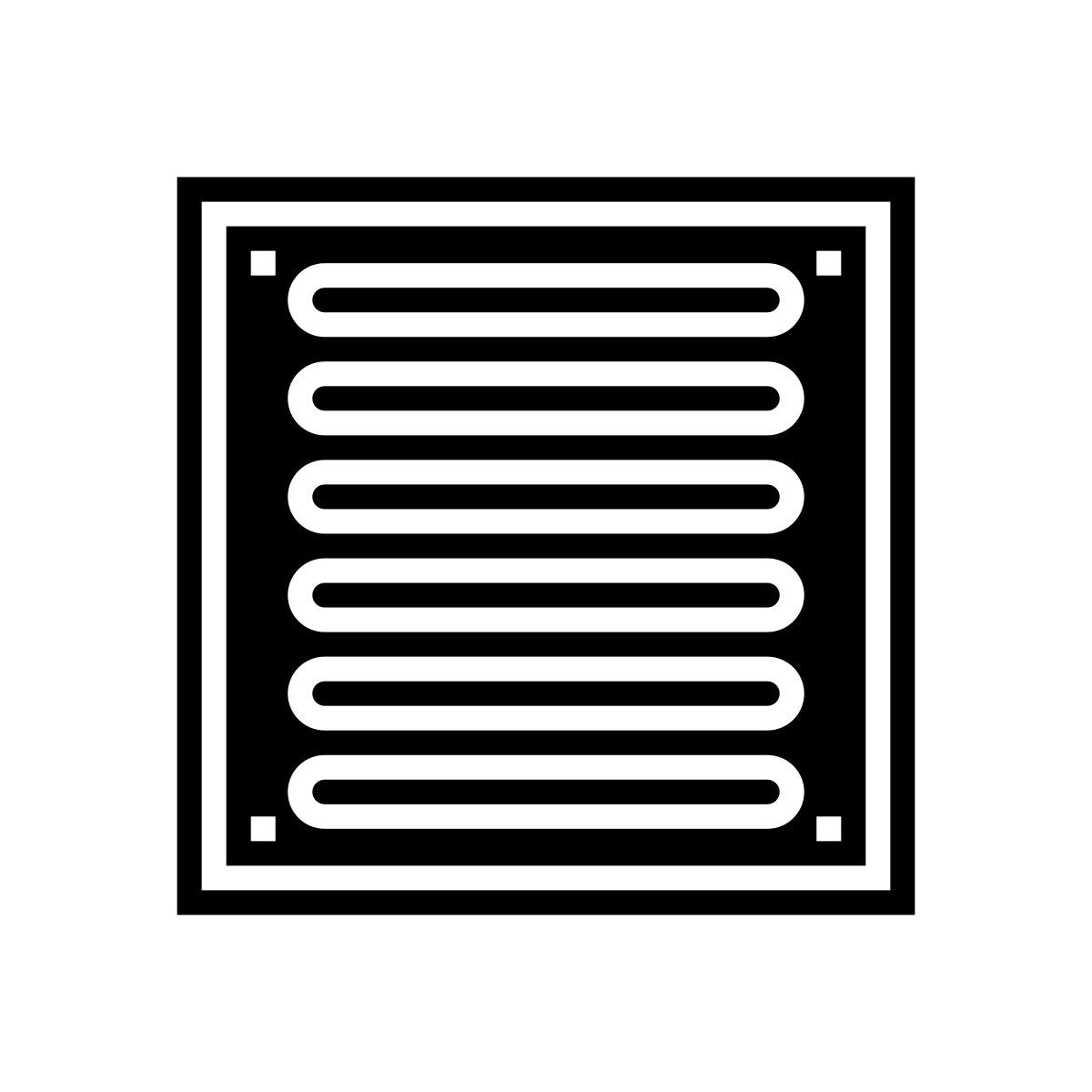 bathroom drainage hole icon
