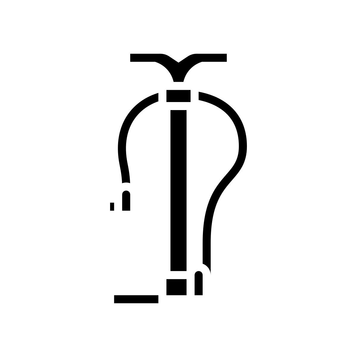 pompe à pied icon