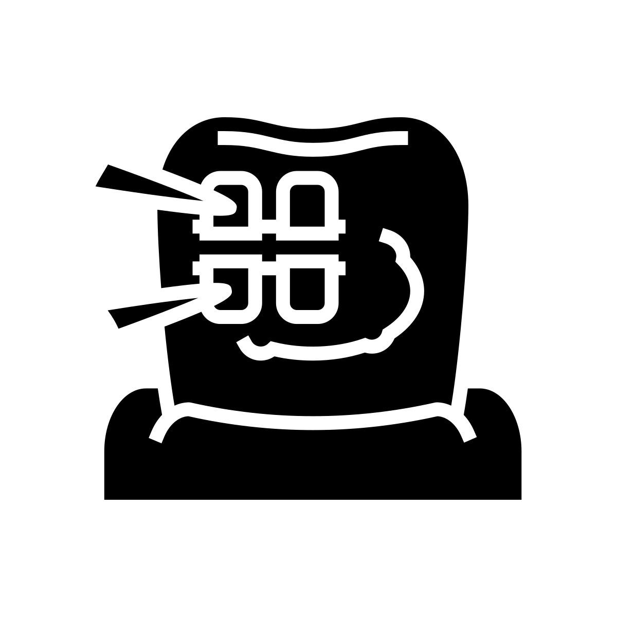 braces installation icon