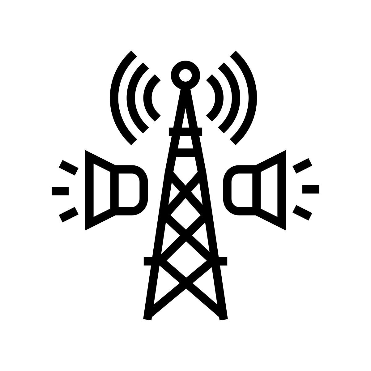 放送 icon