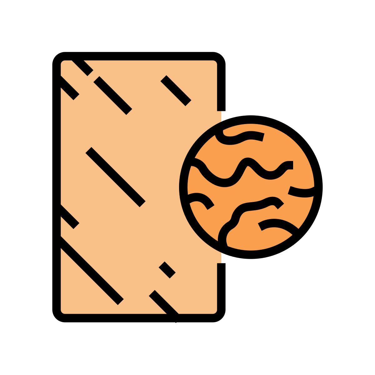 espejo de bronce icon