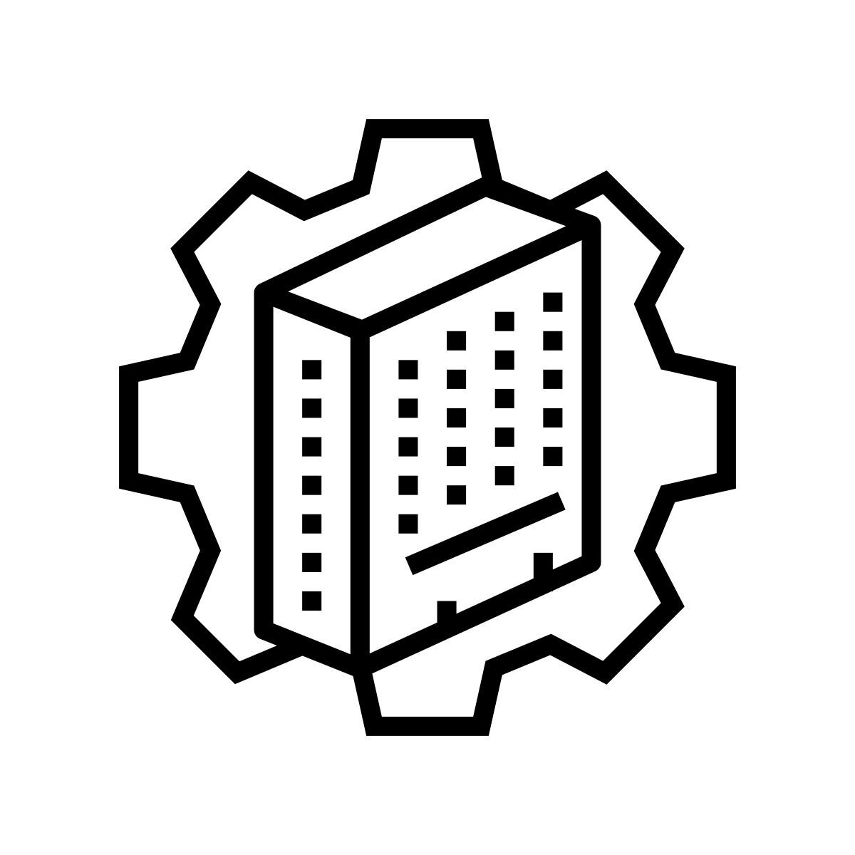proceso de construcción icon