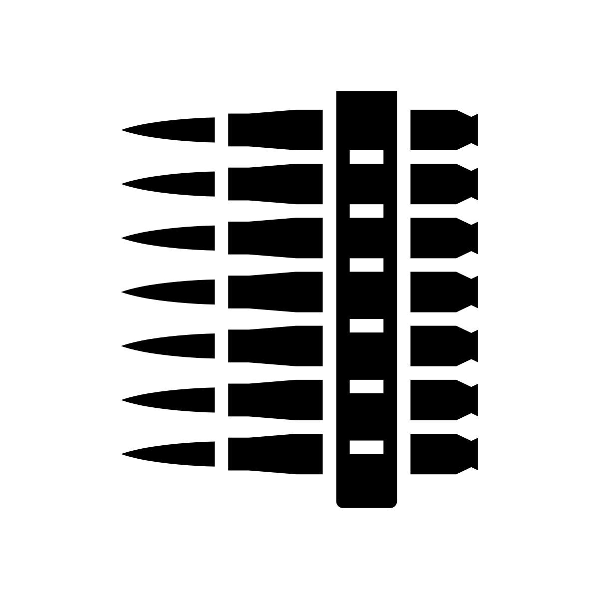 munizioni a carica di proiettile icon