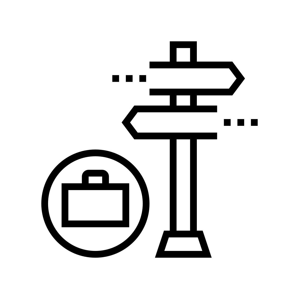 business direction icon