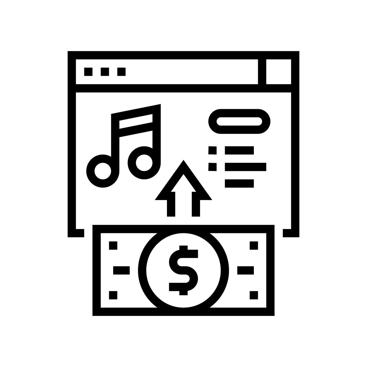 comprando música icon