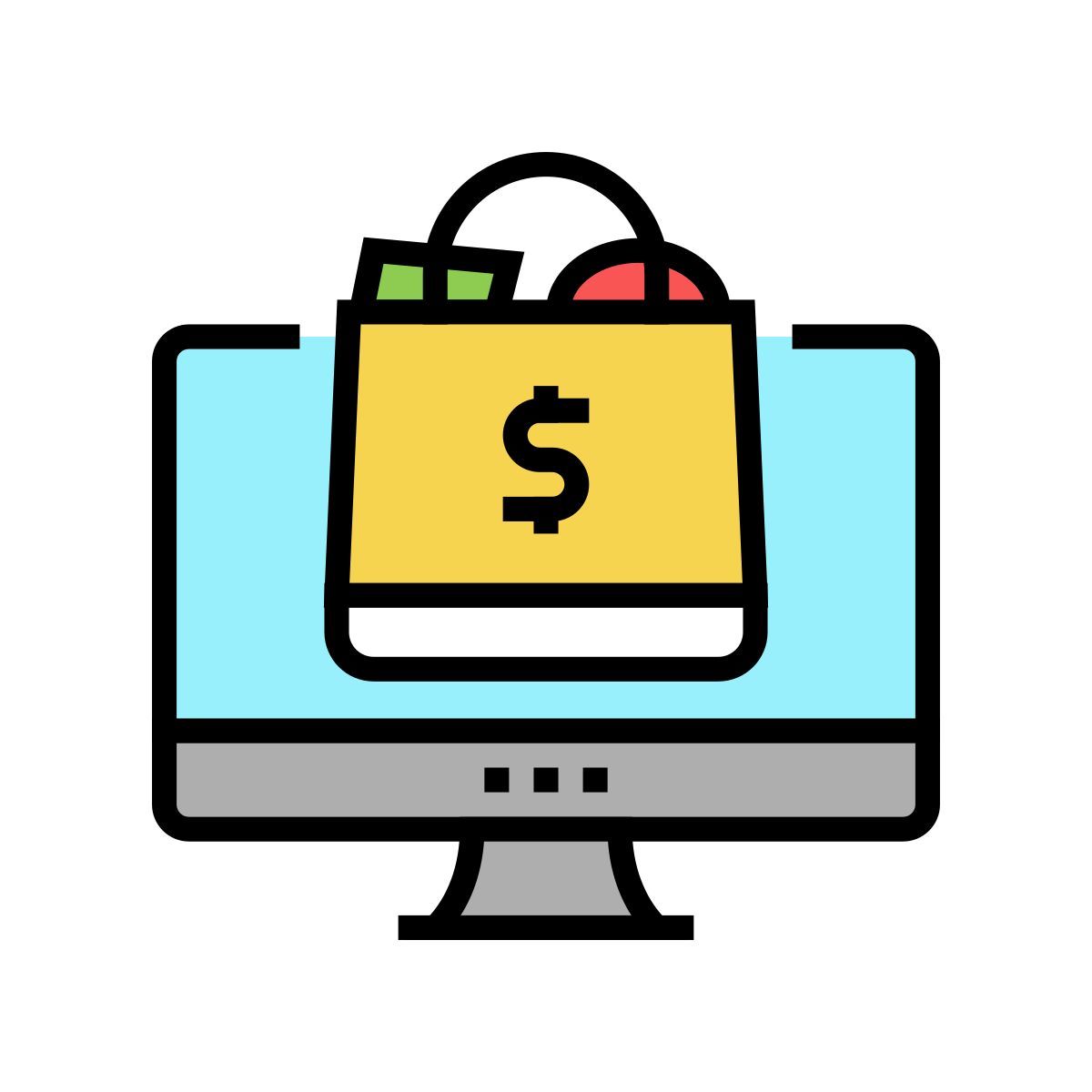 acquistare prodotti online icon