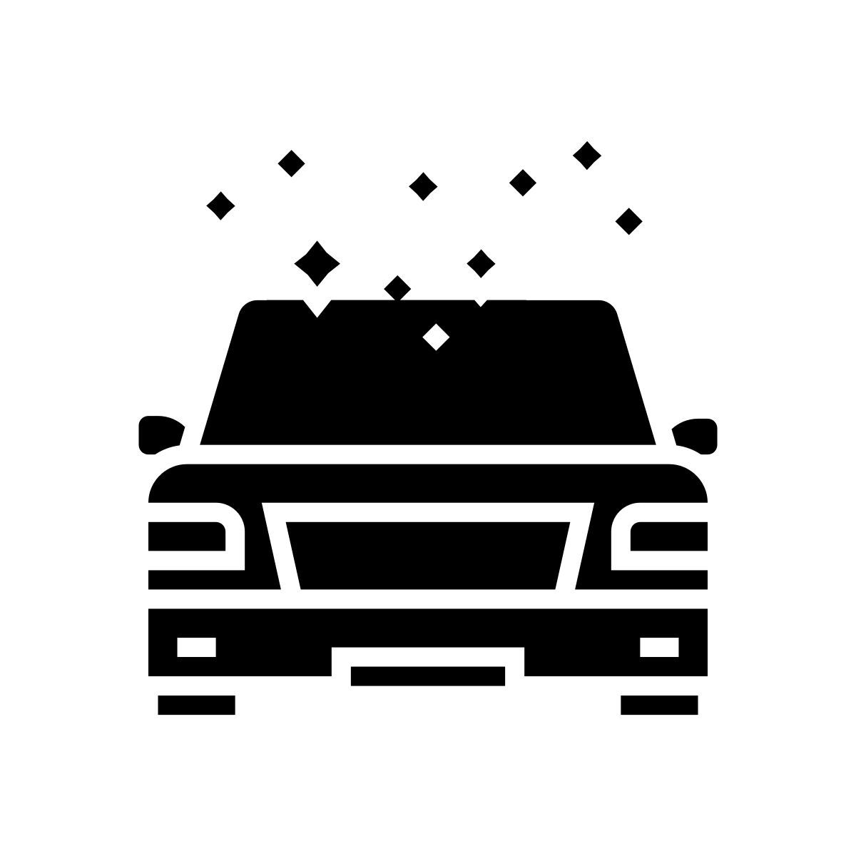 repariertes auto icon