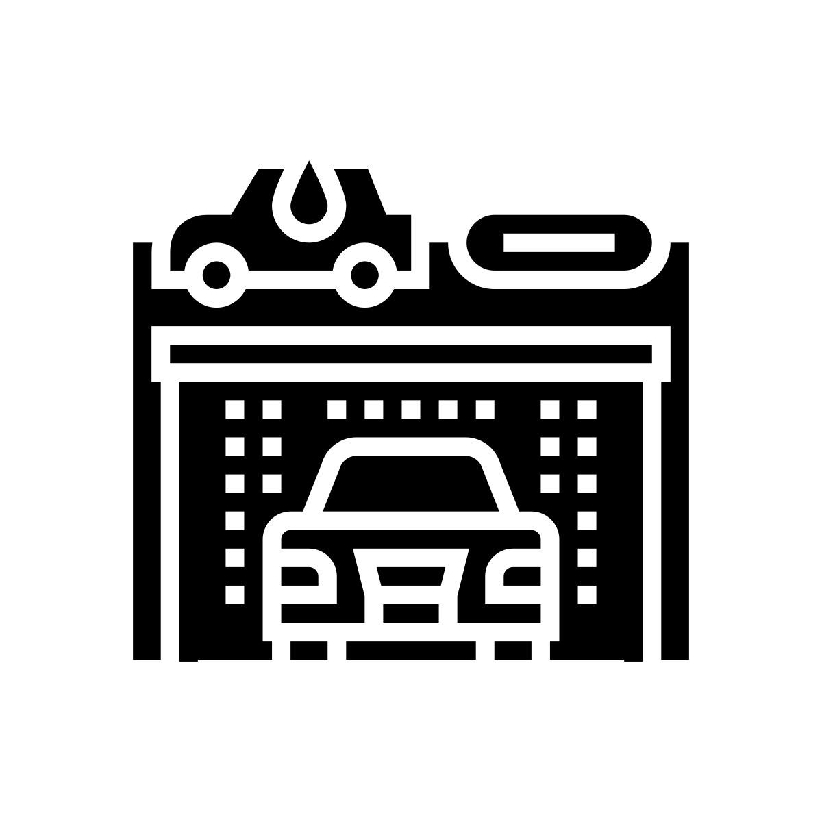 serviço de lavagem de carros icon